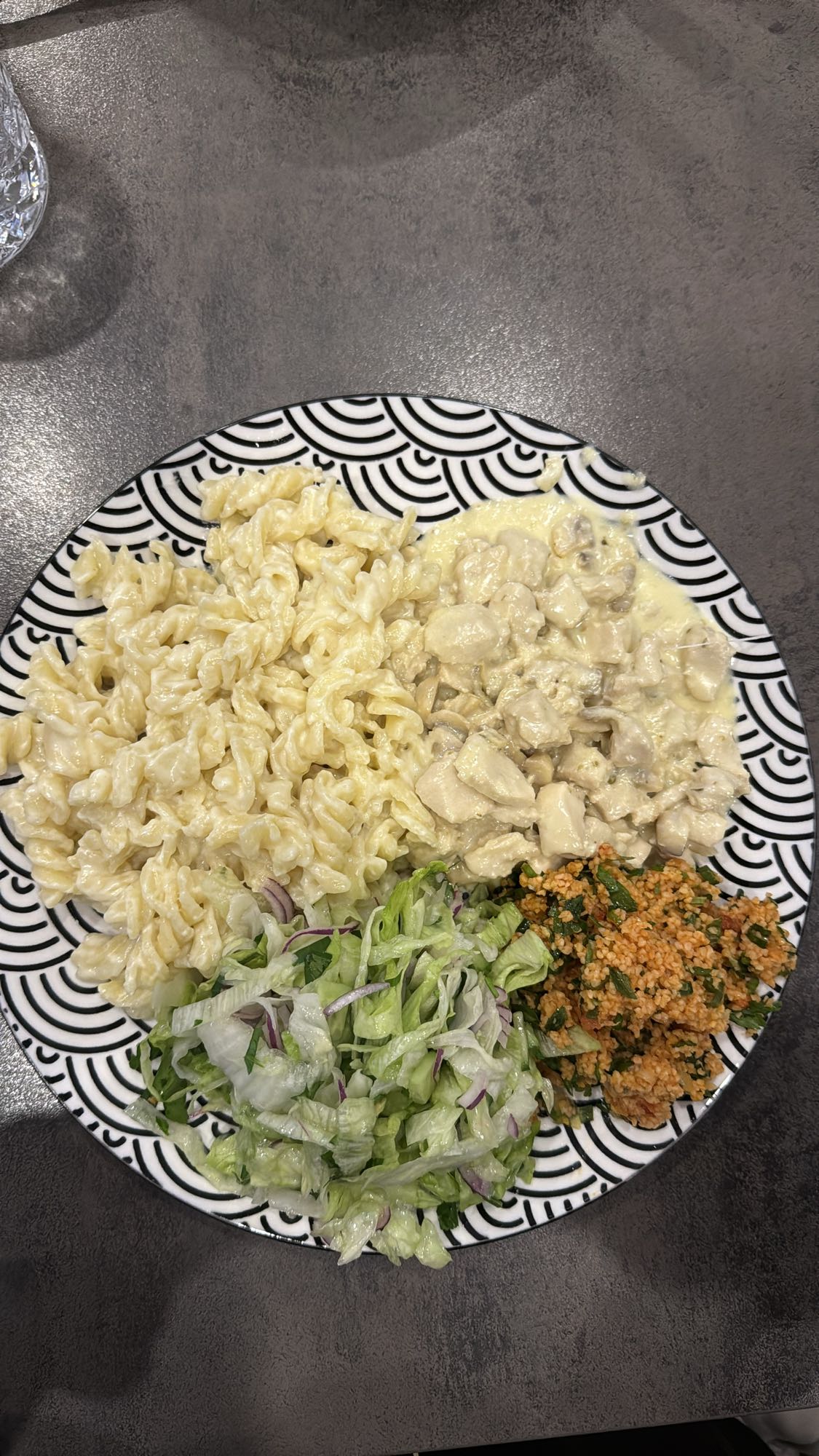 Cremige Hähnchen-Pasta