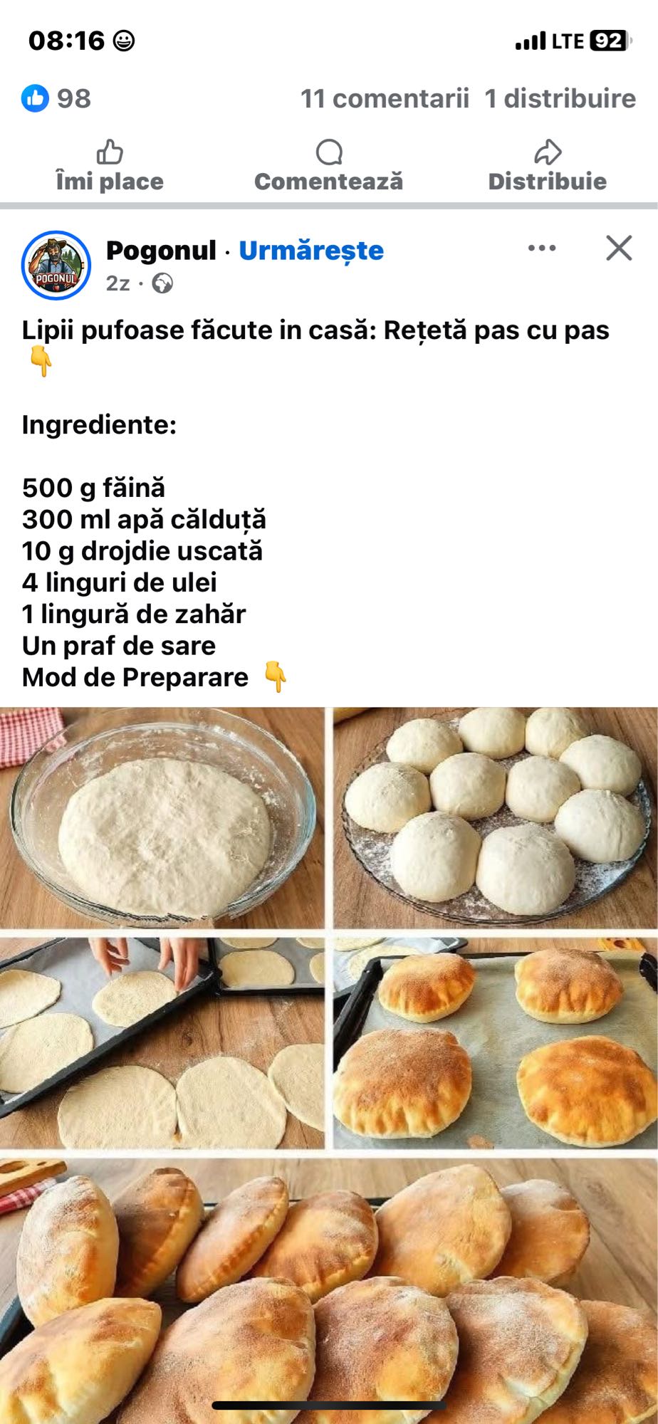 Lipii pufoase de casă