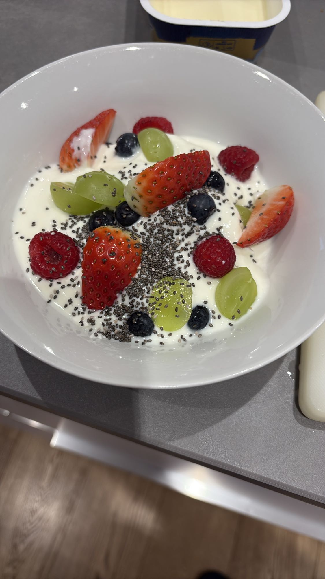 Joghurt mit Früchten