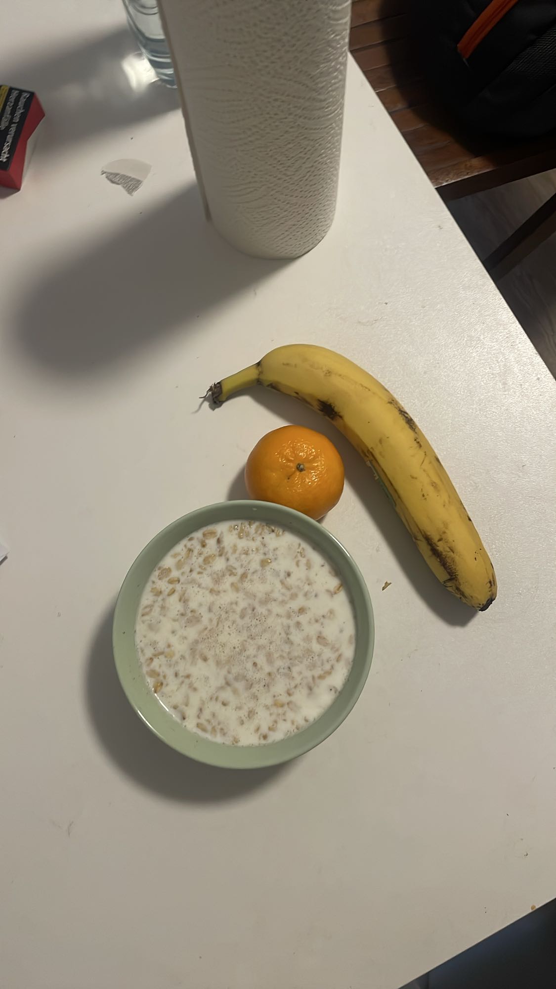 Haferflocken mit Obst