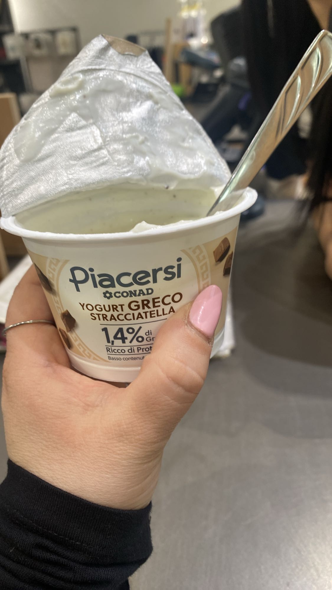 Greek Yogurt Stracciatella