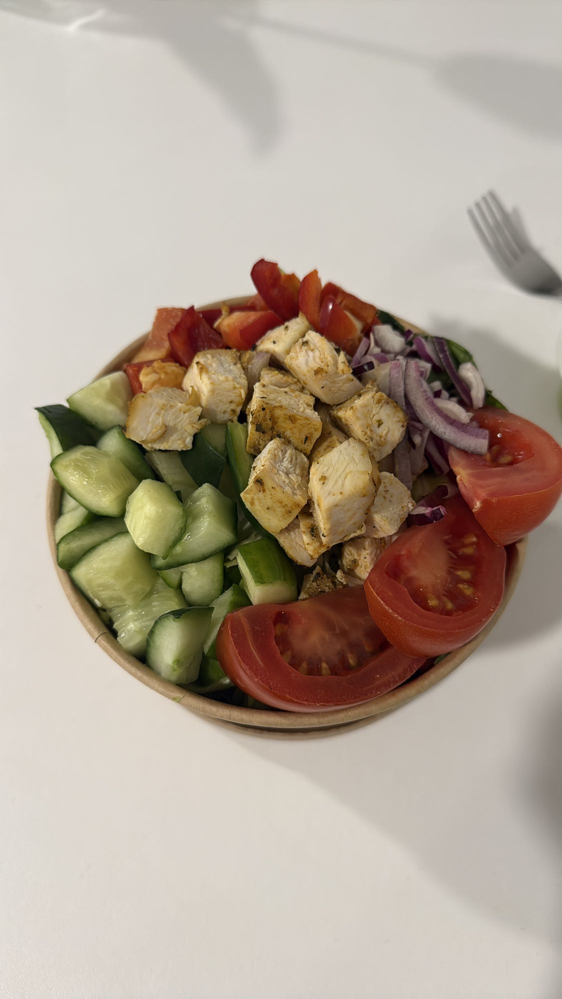 Sałatka z kurczakiem