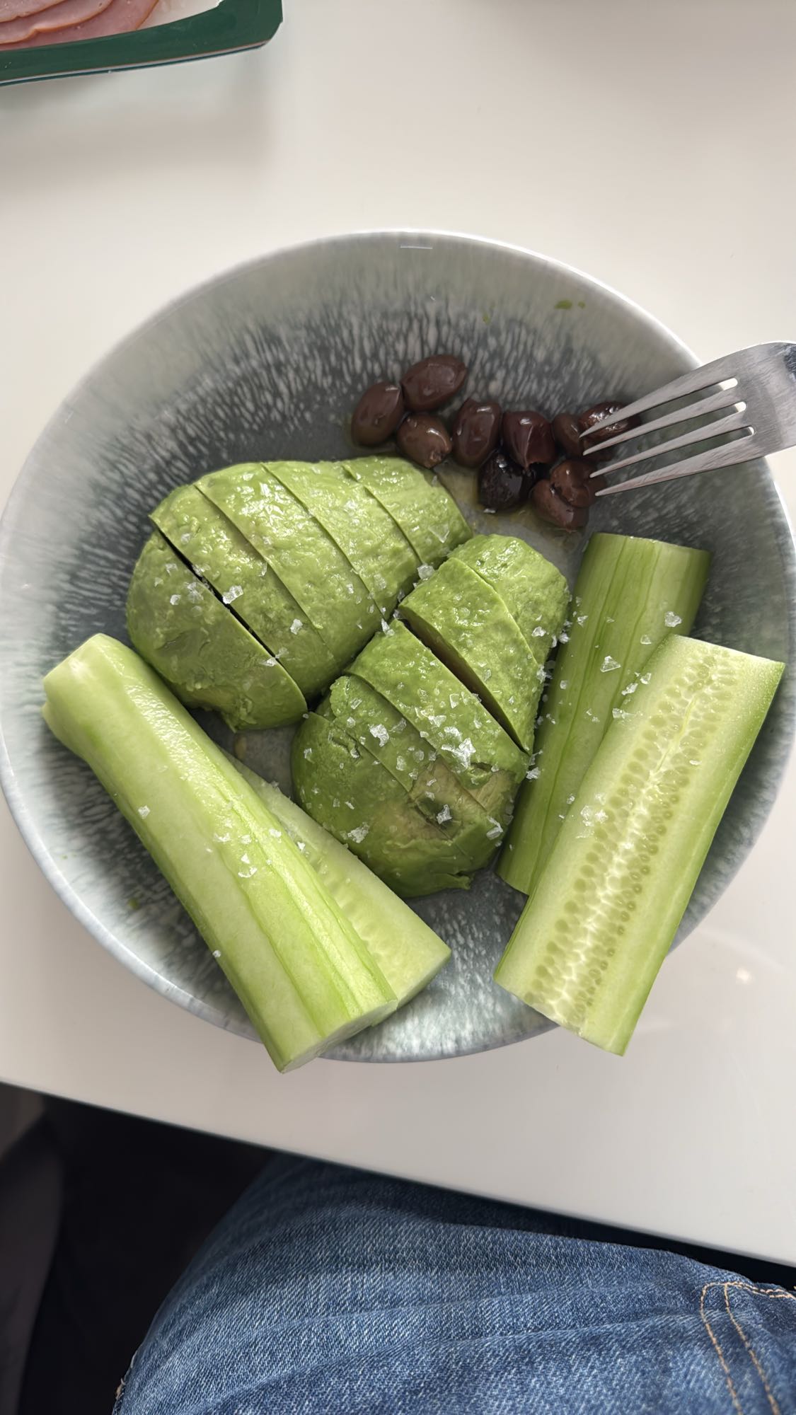 Avocado and Cucumber Bowl