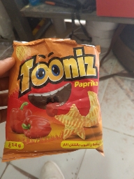 Chips saveur paprika