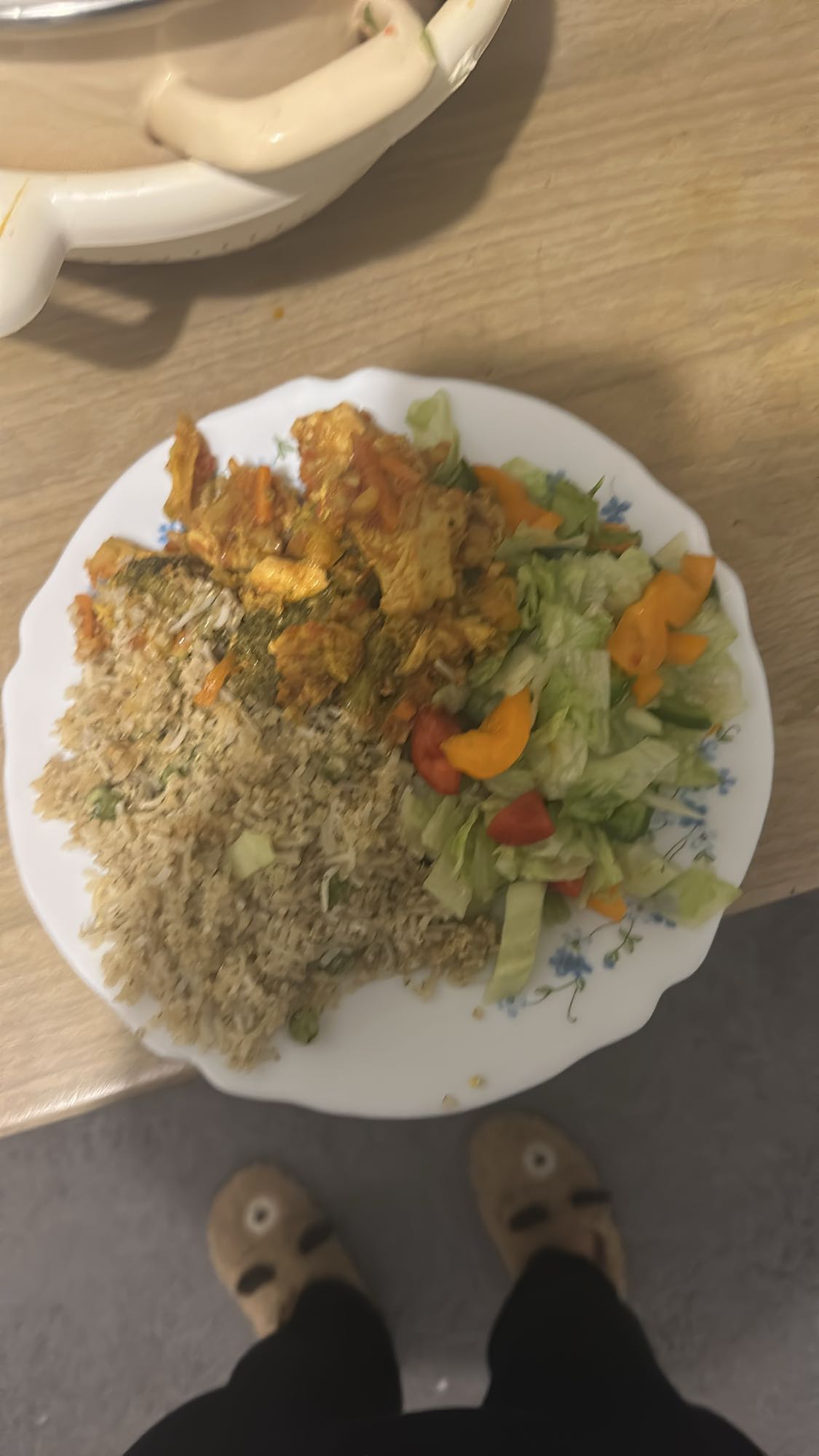 Vegetable Rice with Chicken