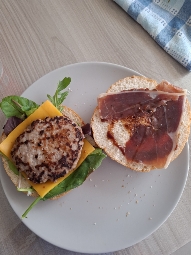 Hamburguesa casera