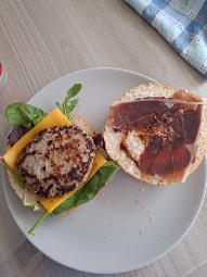 Hamburguesa casera