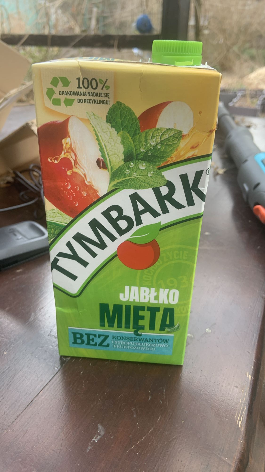 Sok jabłkowo-miętowy