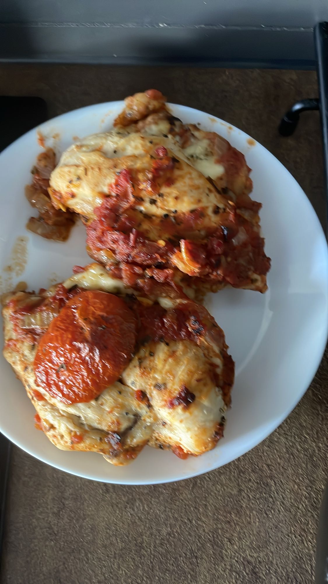 Kyckling med tomatsås