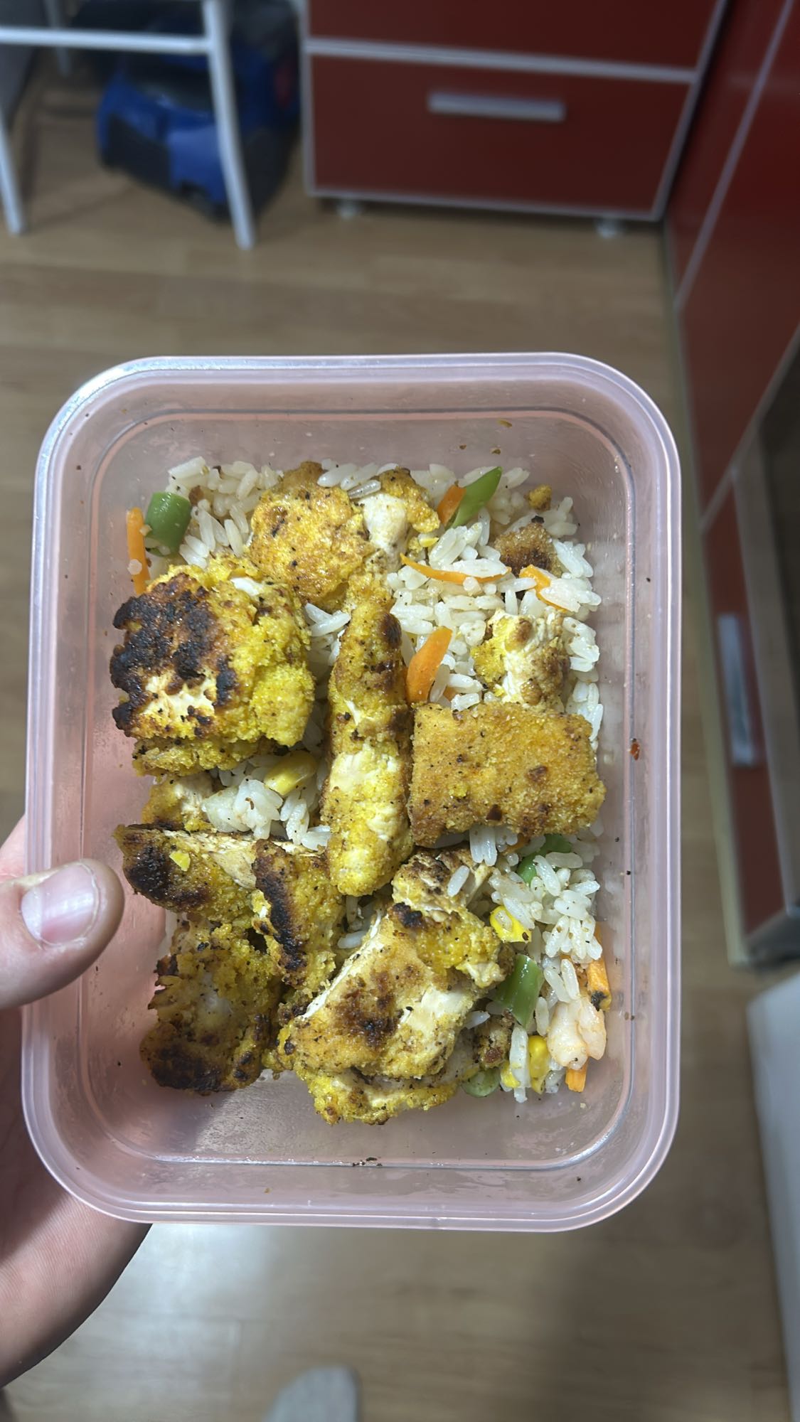 Grilled Chicken with Rice