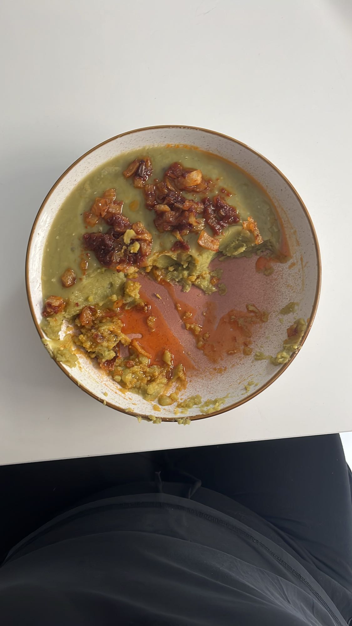 Purée de pois cassés