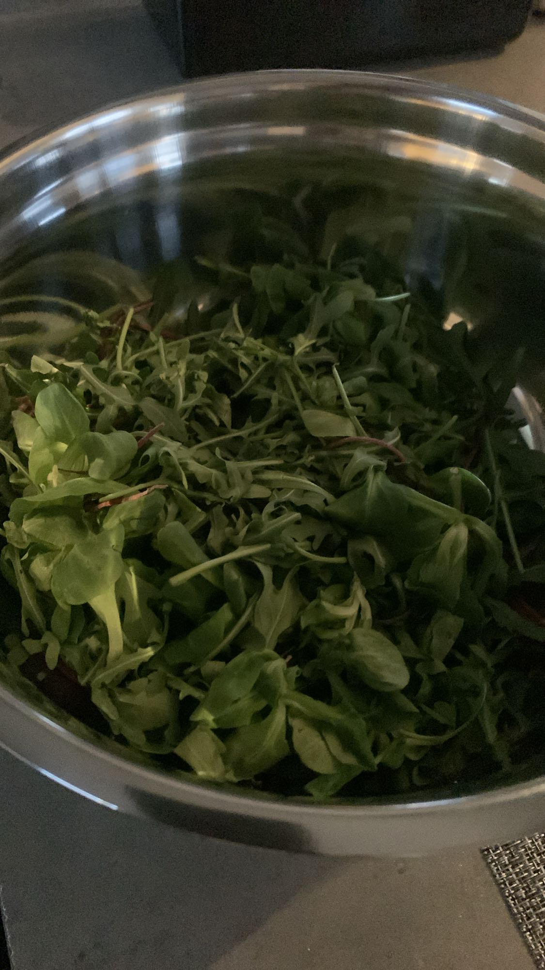 Salade verte fraîche