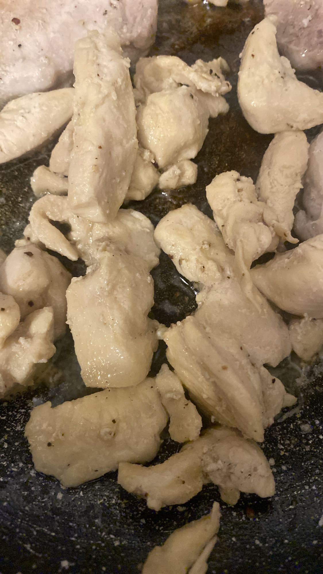 Poulet sauté