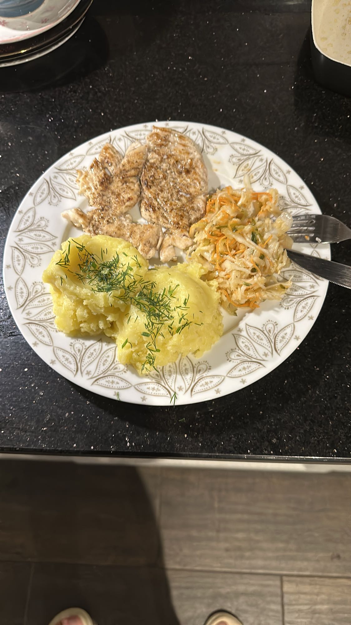 Kurczak z ziemniakami