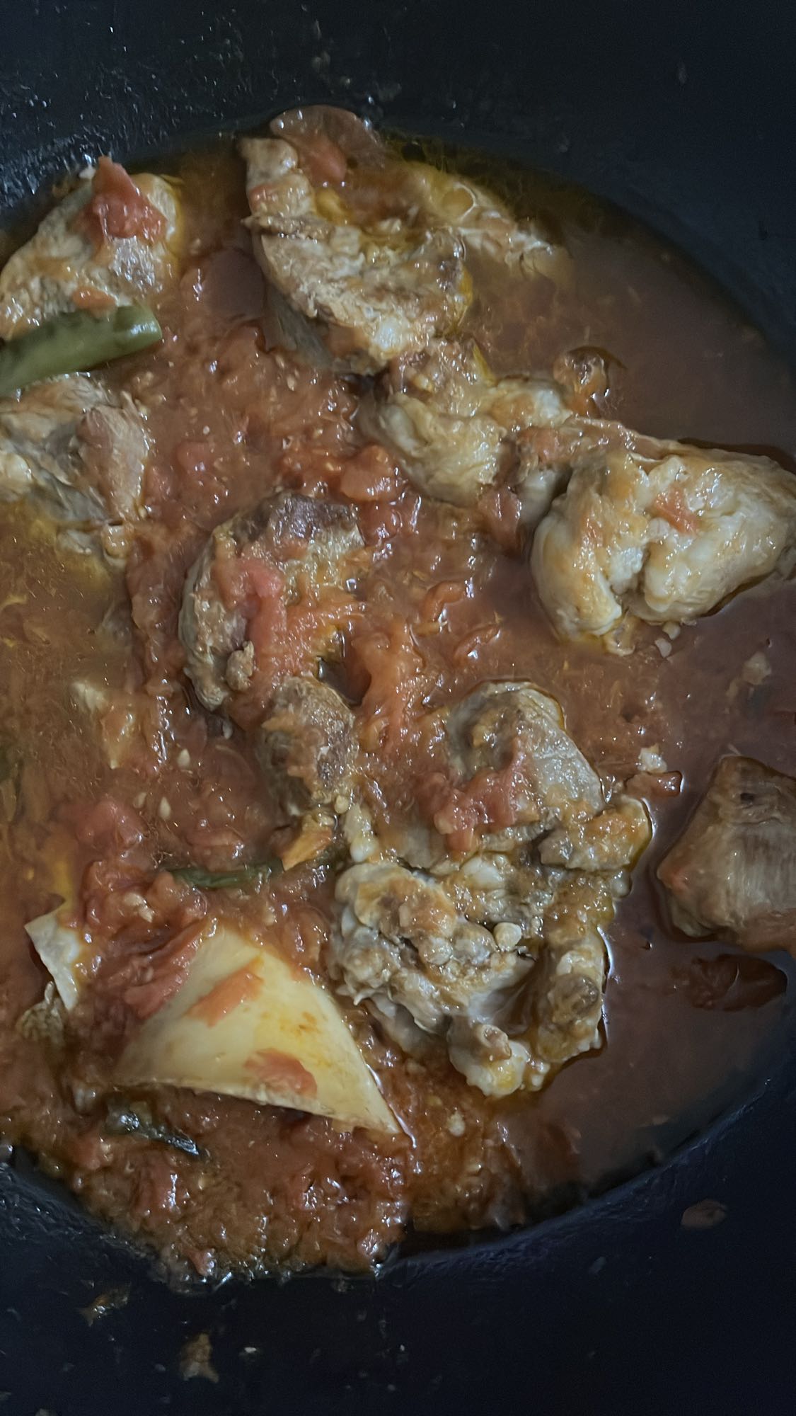 Geschmortes Fleischgericht