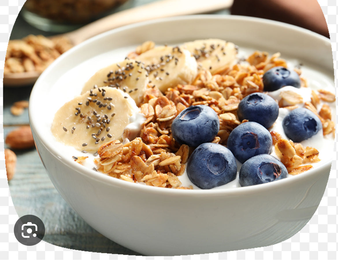 Bol de yaourt et granola