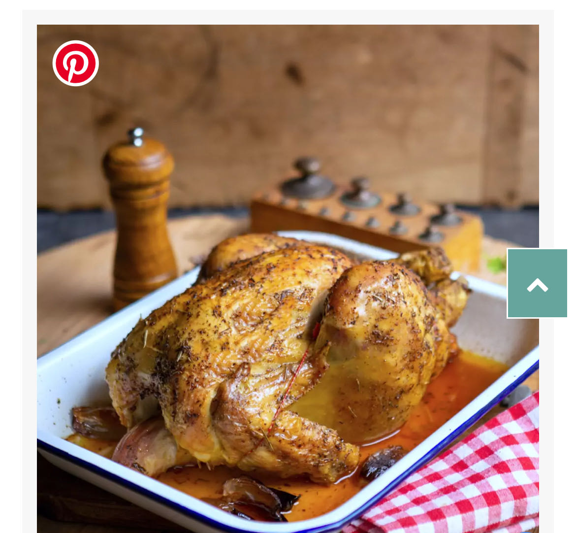 Poulet rôti aux herbes