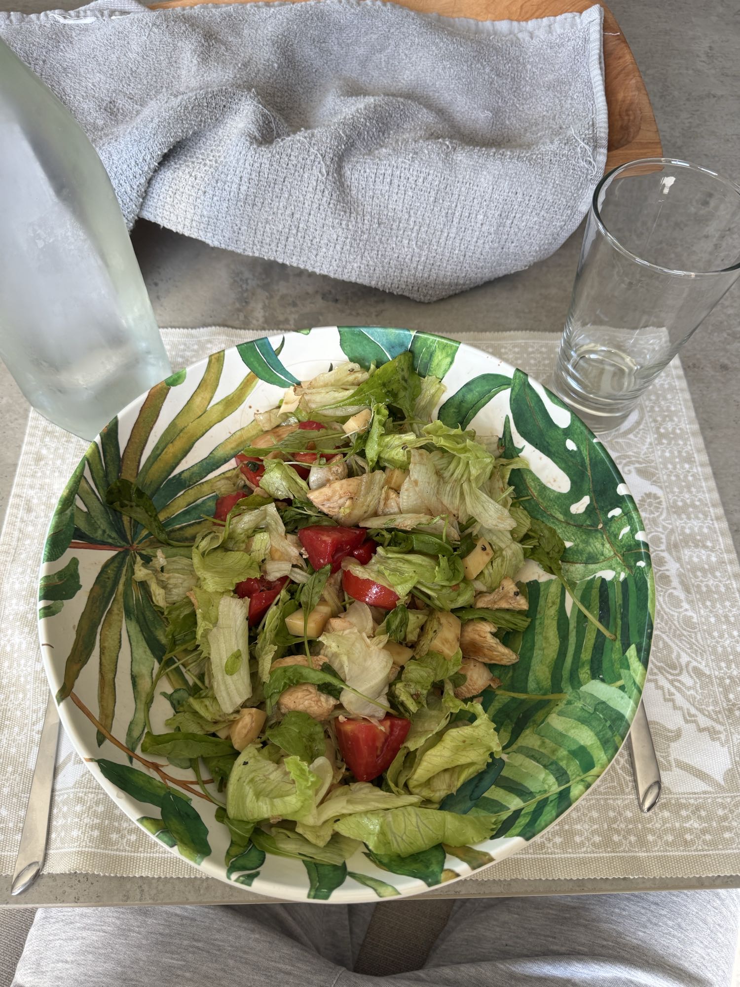 Ensalada de pollo