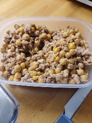 Salade pois chiches thon