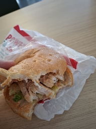 Hähnchen-Sandwich