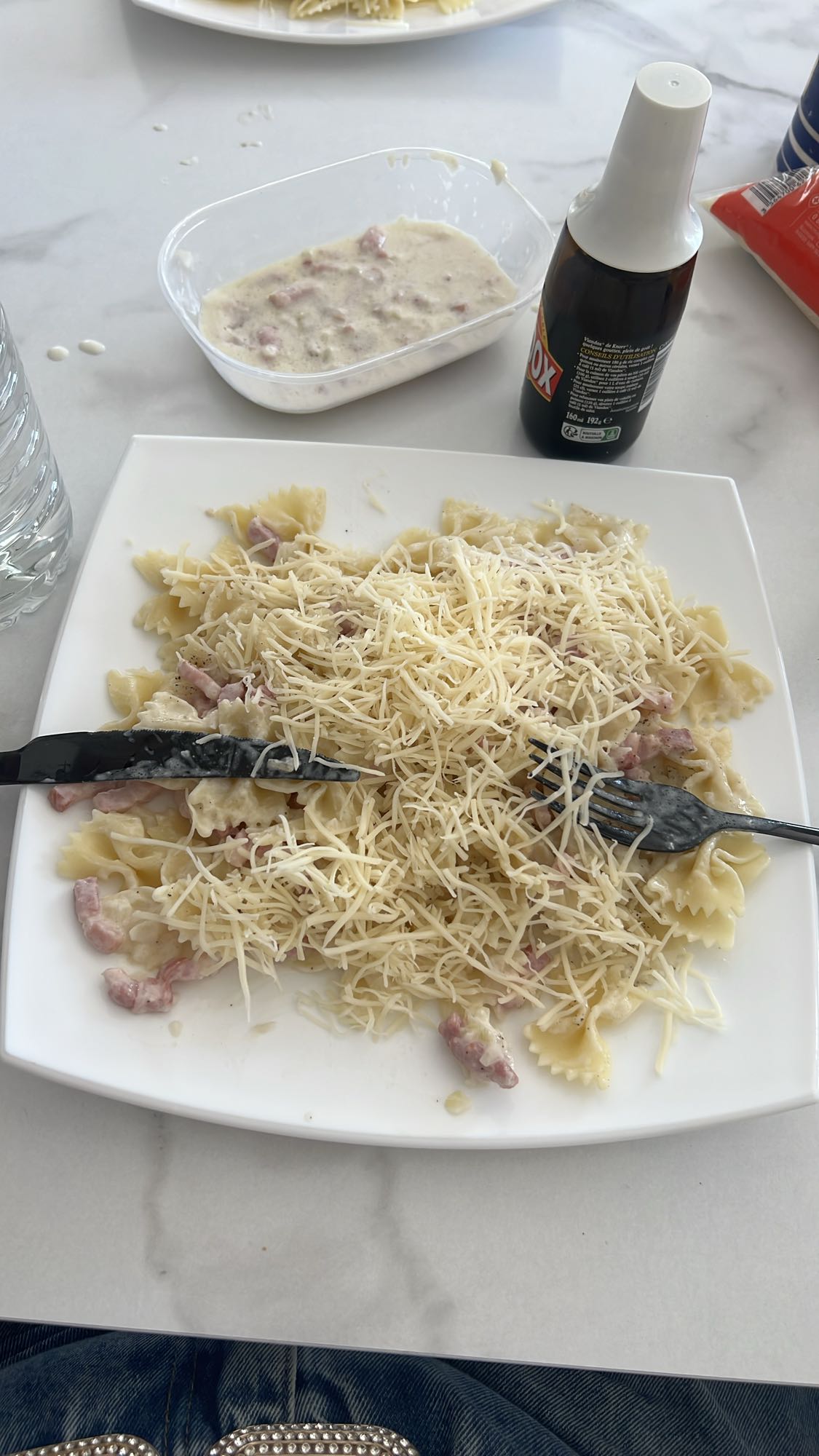 Pâtes à la carbonara