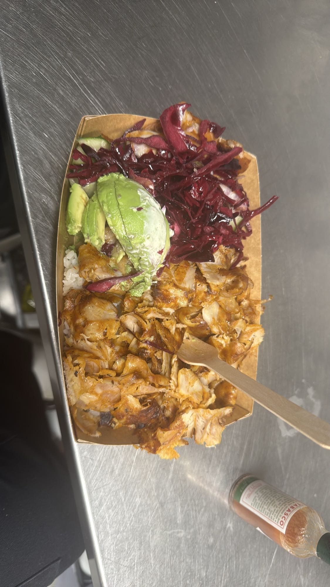 Kycklingtallrik med ris