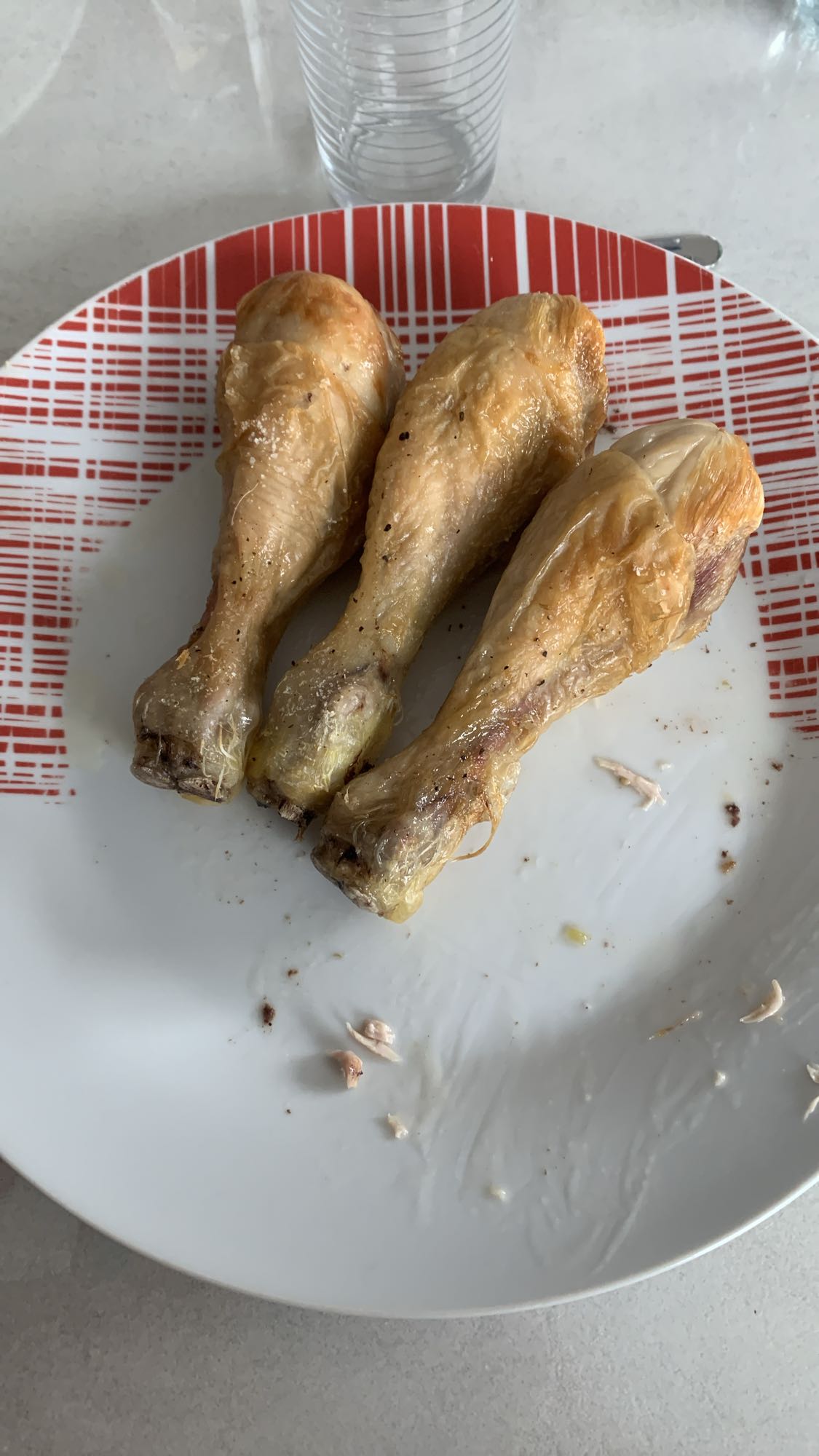 Pilons de poulet rôti