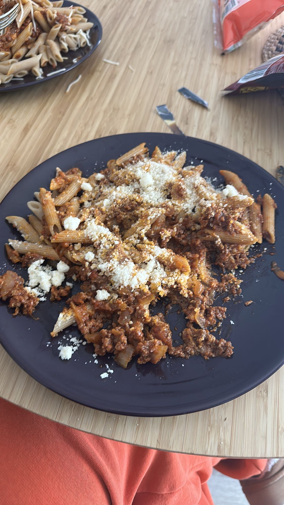 Pâtes à la bolognaise