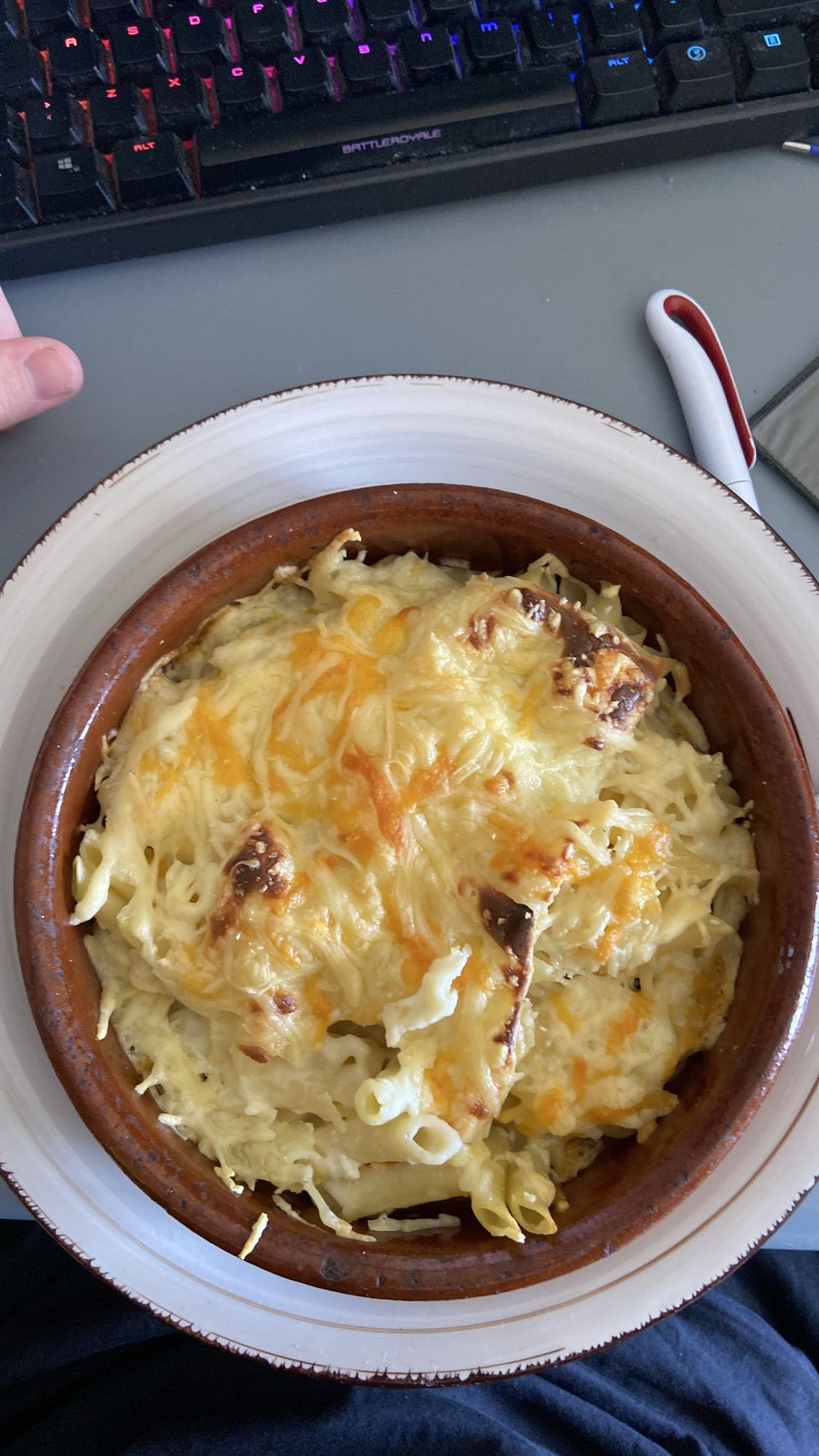 Macarrones con queso