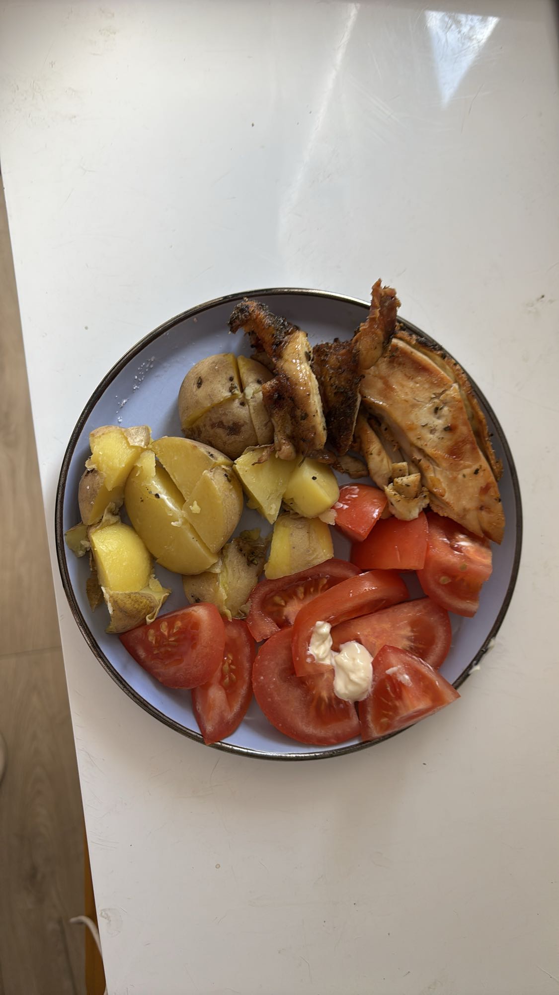 Kurczak z ziemniakami