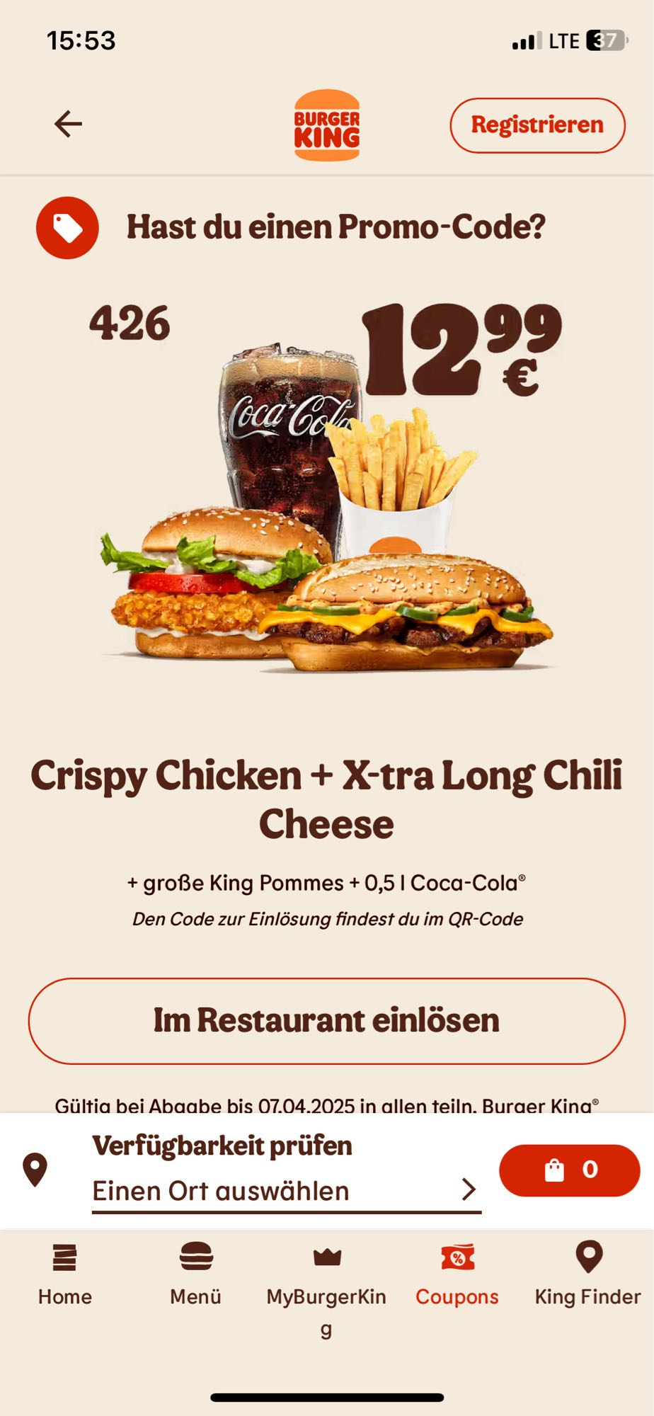 Crispy Chicken + Chili Cheese