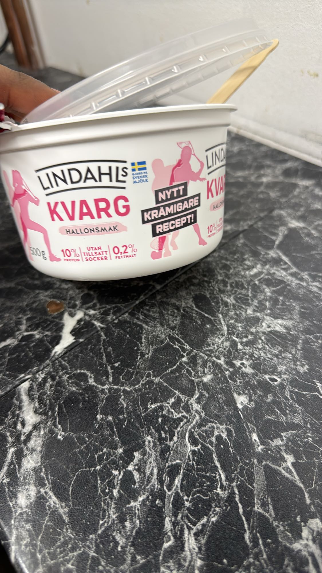 Lindahls Kvarg Hallonsmak
