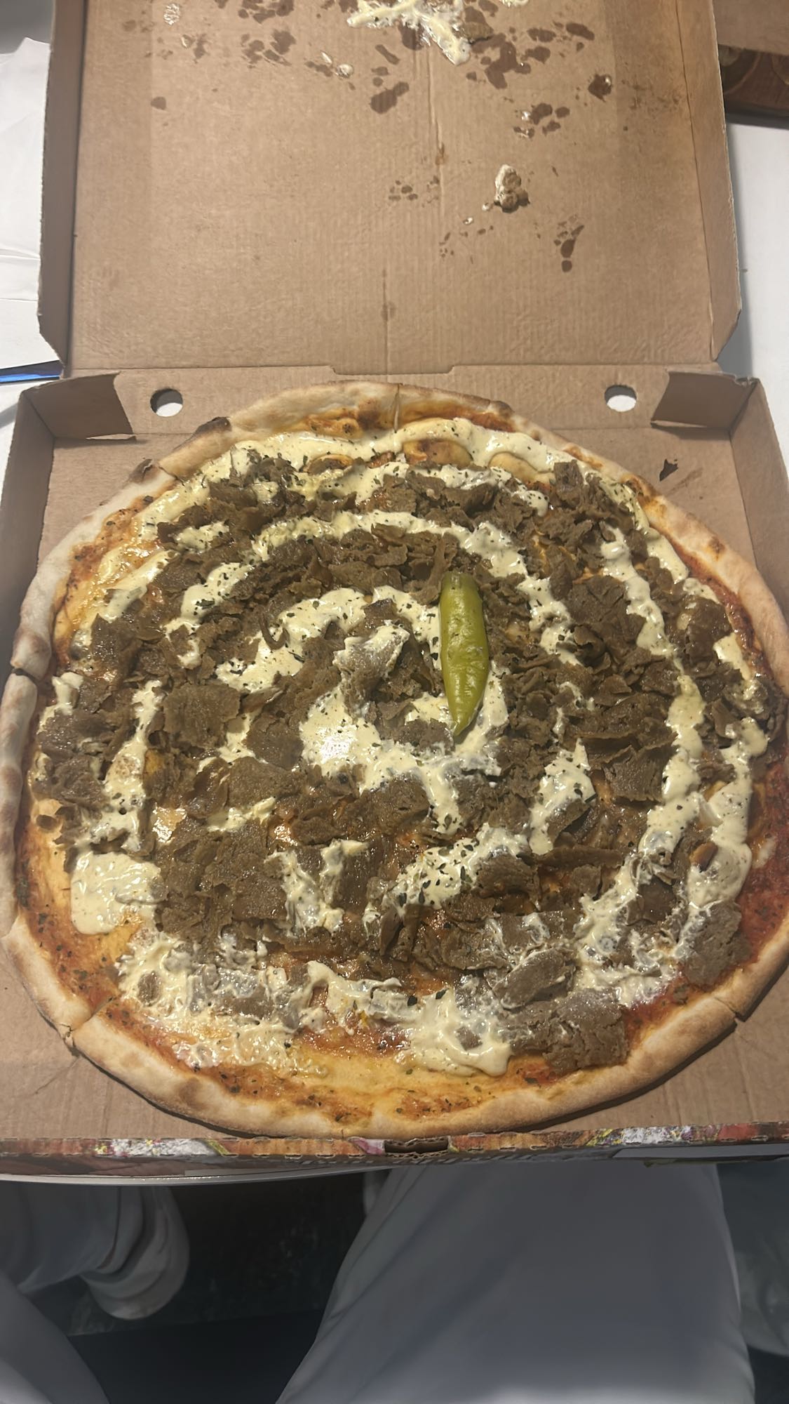 Kebabpizza