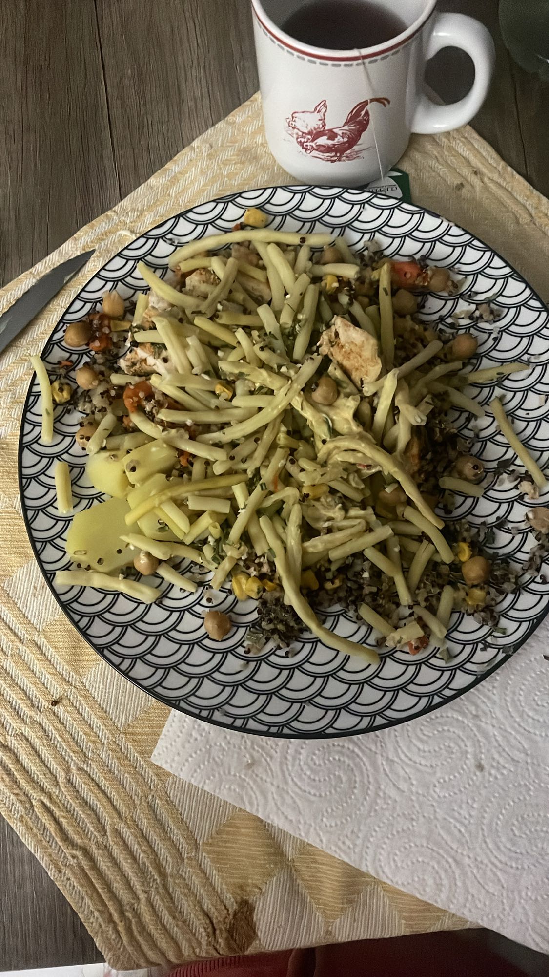 Salade de quinoa au poulet