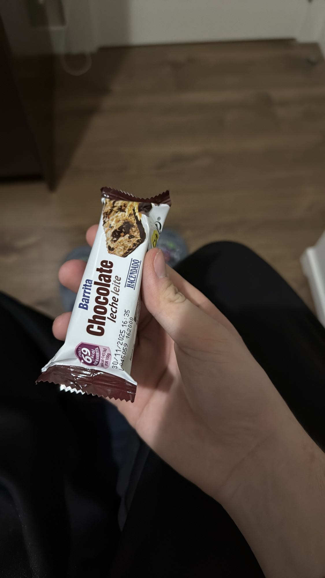 Barrita chocolate leche