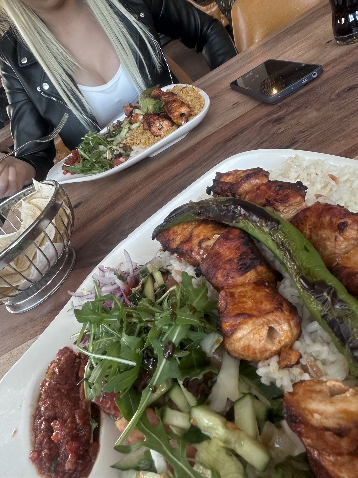 Grillowany kurczak z ryżem