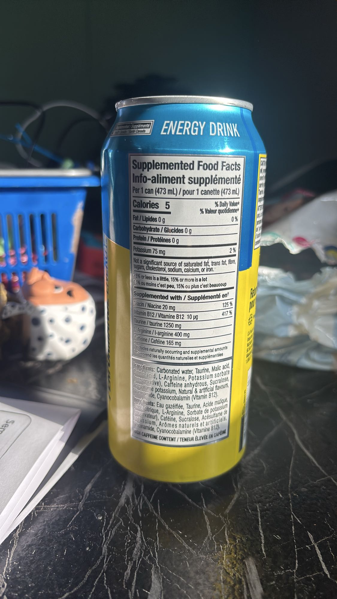 Boisson énergisante