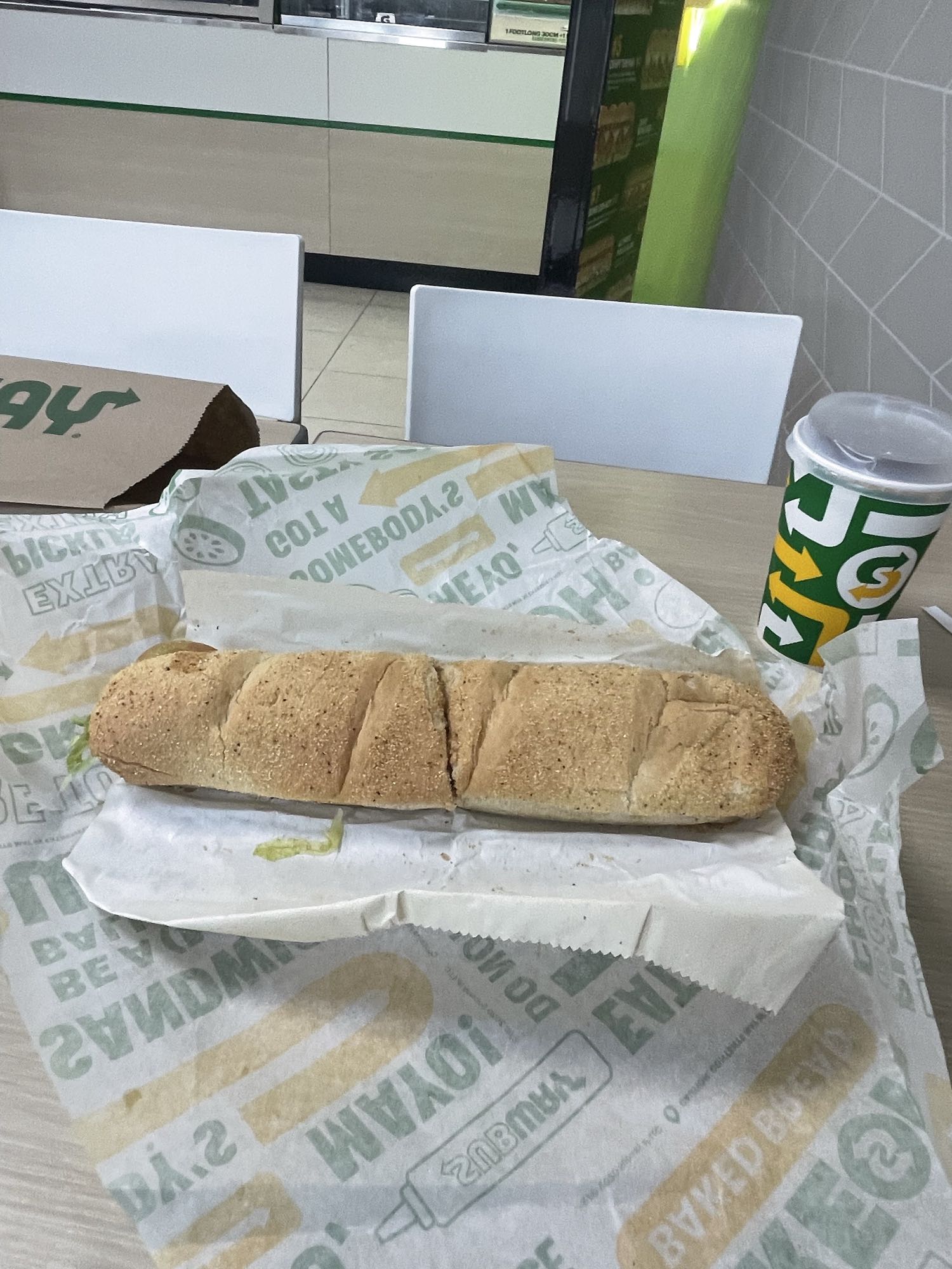 Submarino con bebida