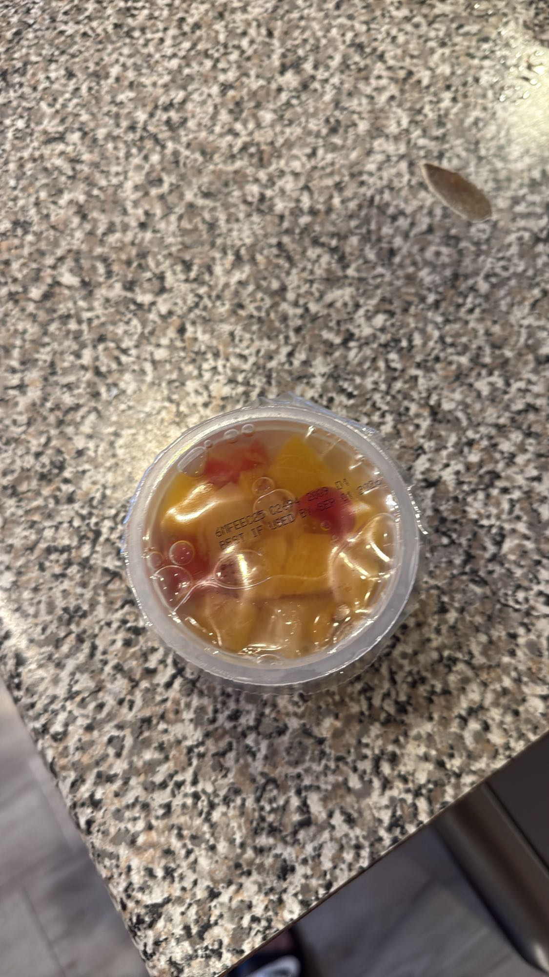 Copa de frutas mixtas