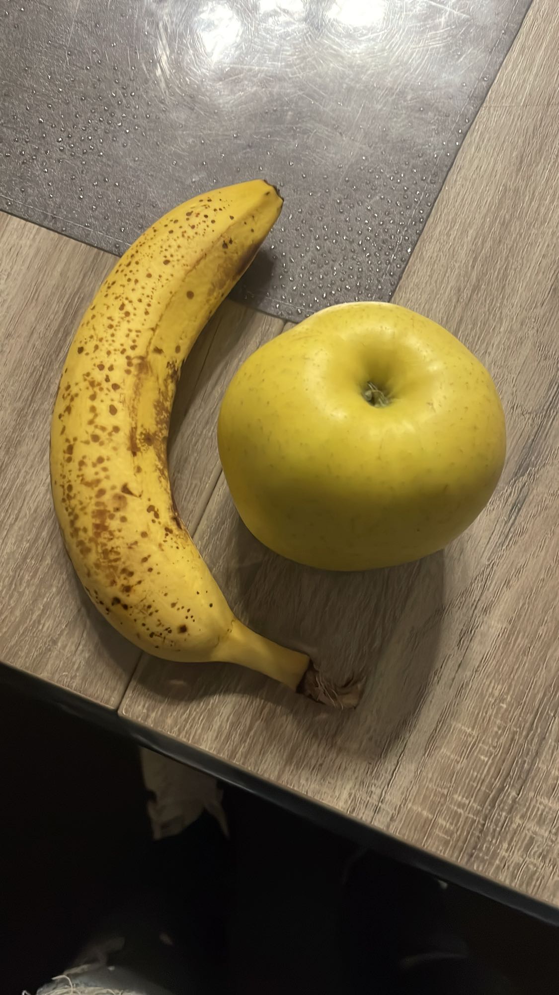 Banane et pomme