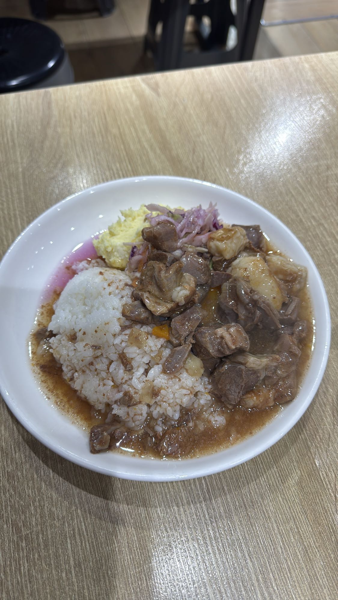 Braised Beef with Rice