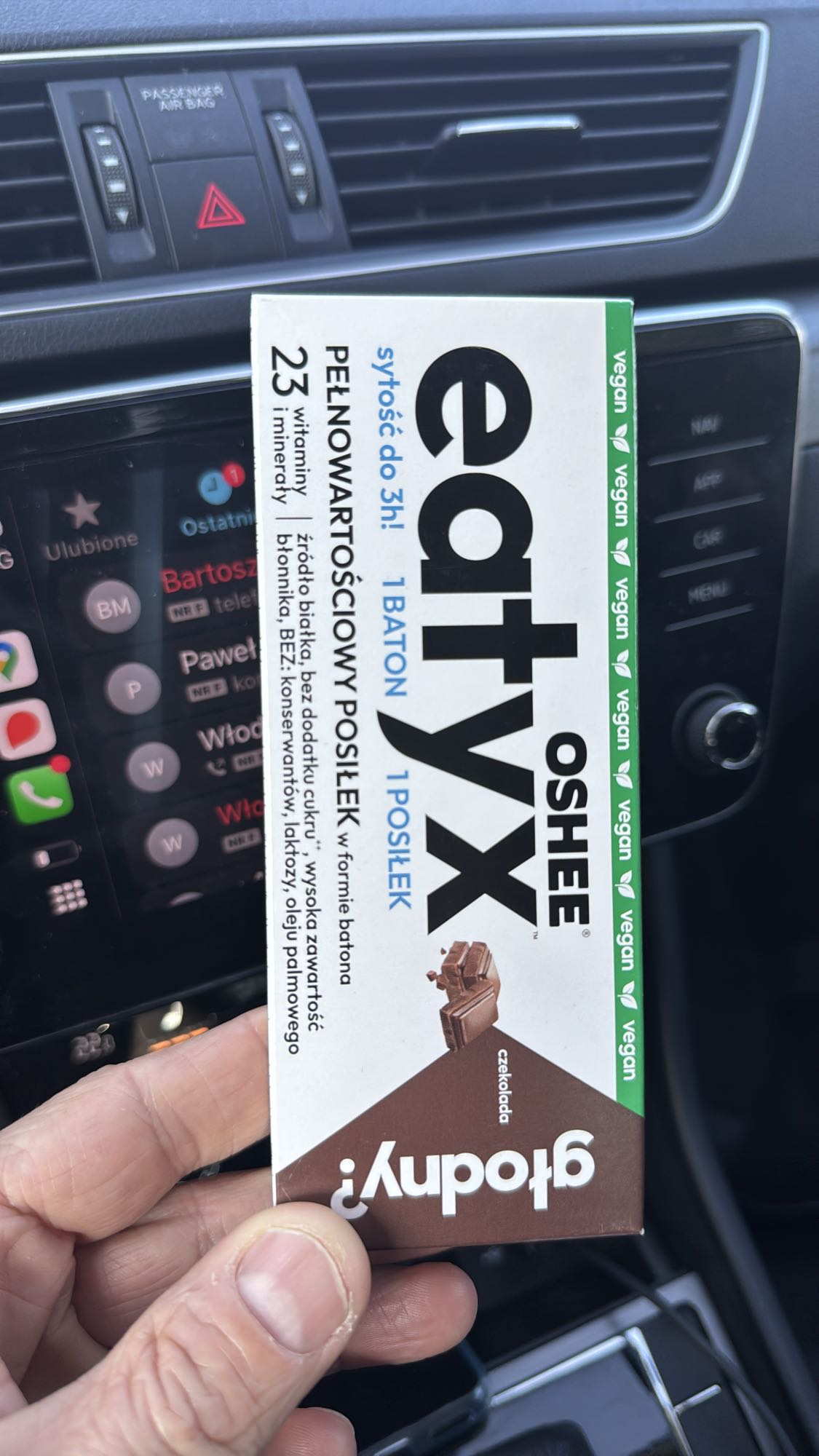 baton czekoladowy eatyx