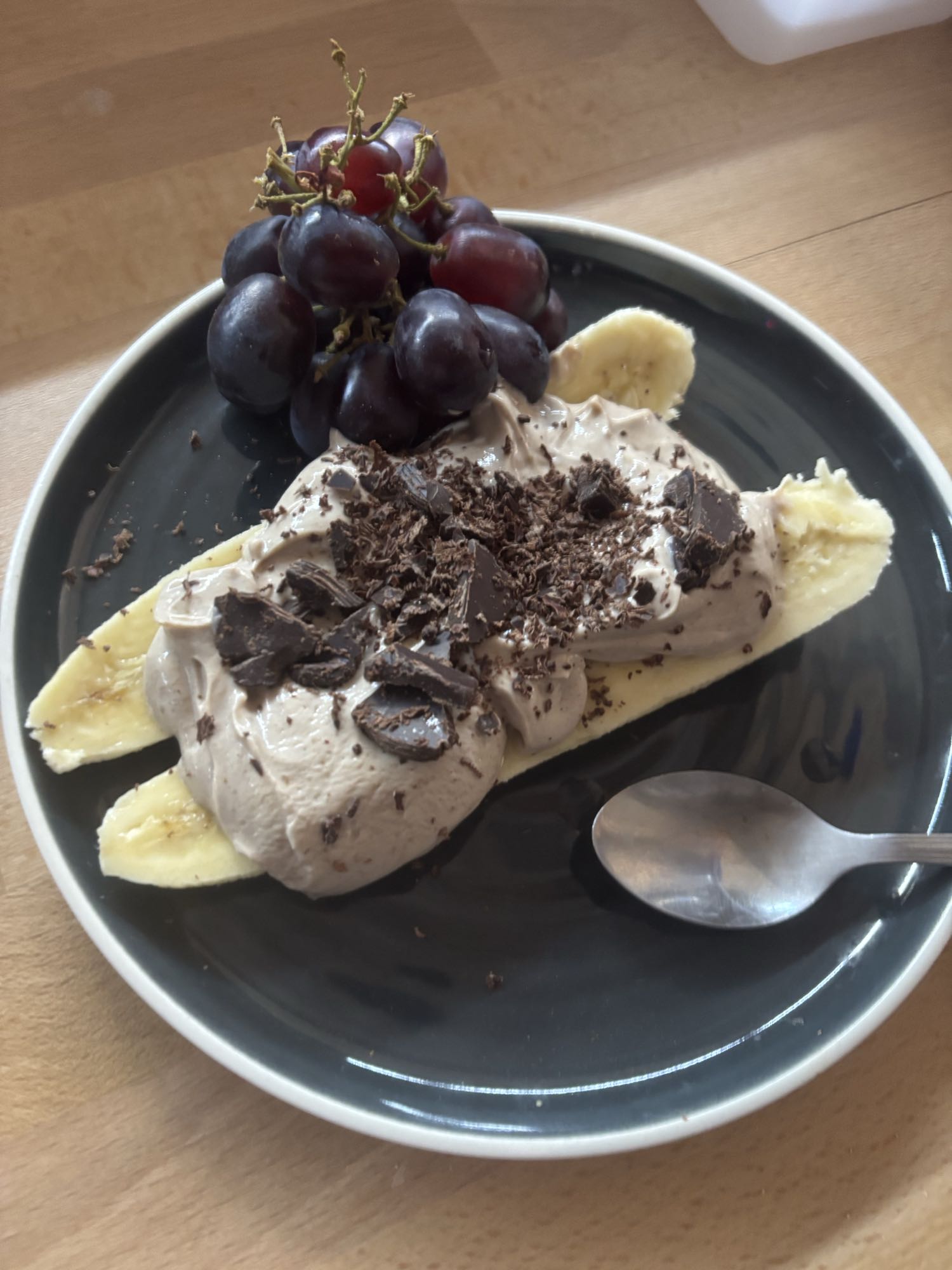 Banane chocolat crème