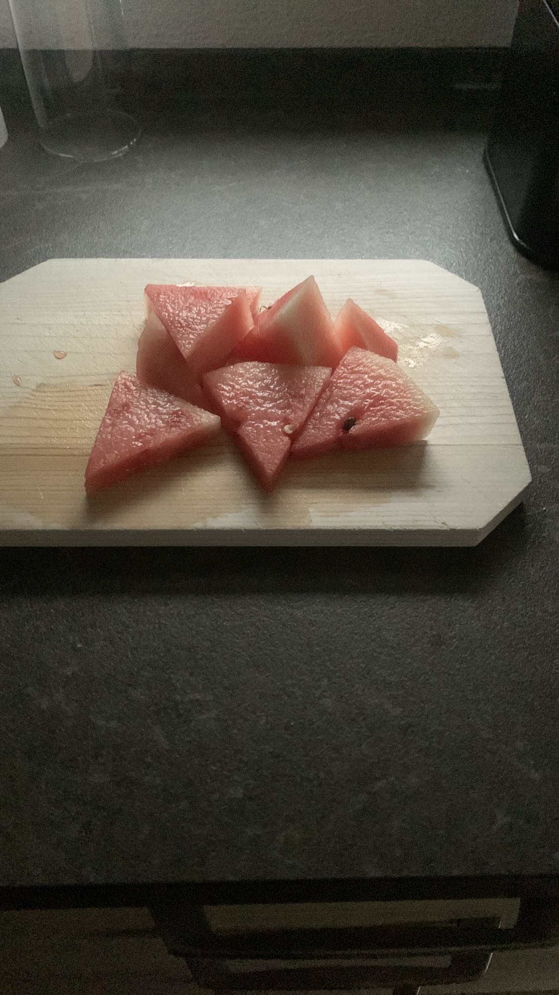 Wassermelonenstücke