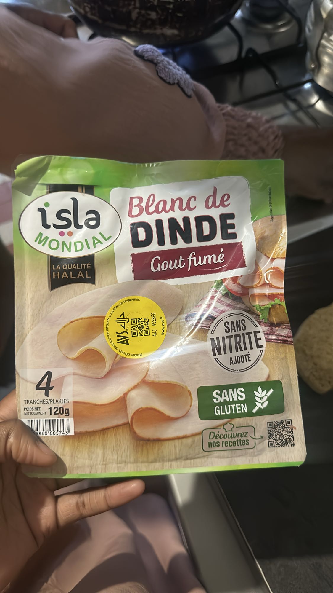 Blanc de dinde fumé