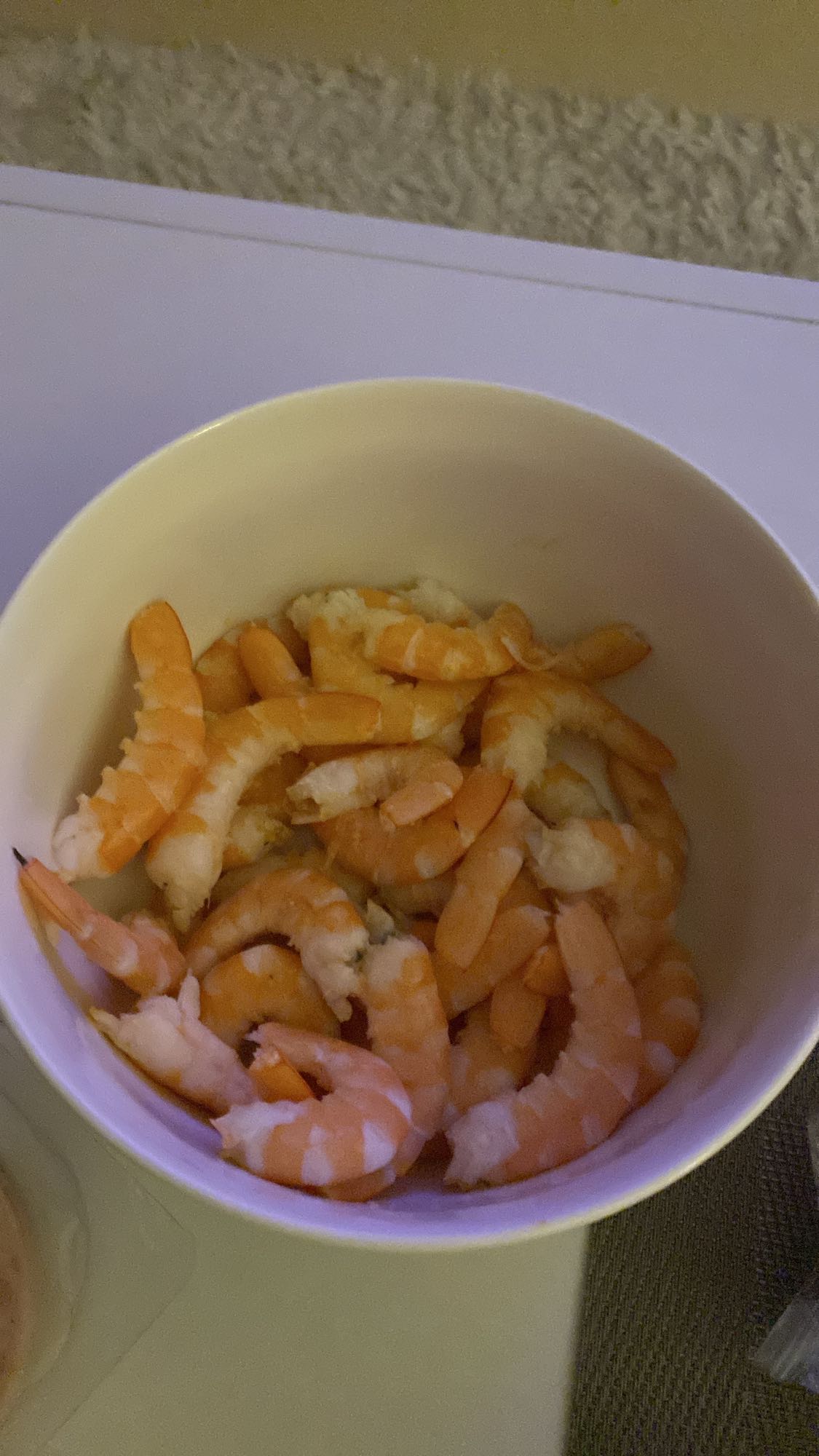 Crevettes décortiquées