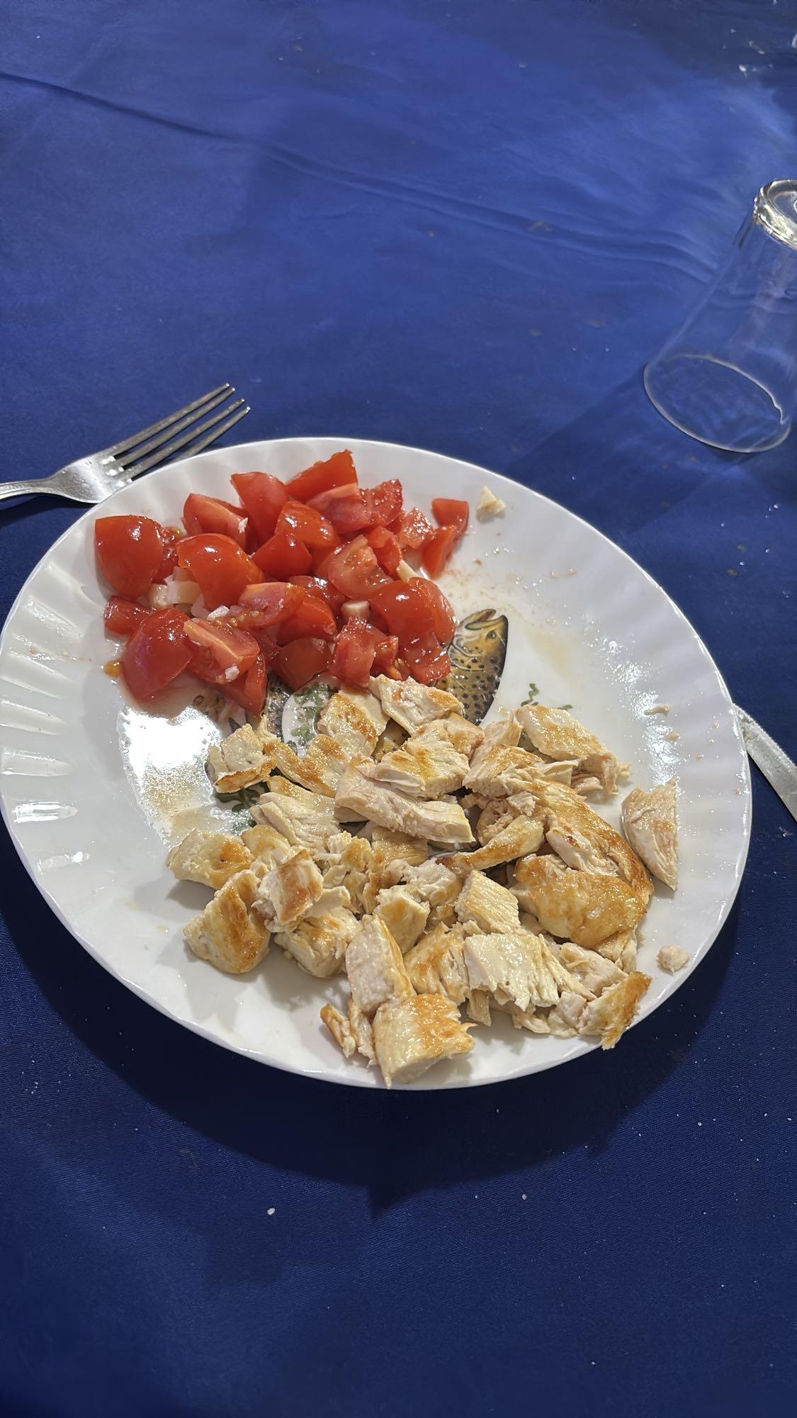 Grilled Chicken with Tomatoes