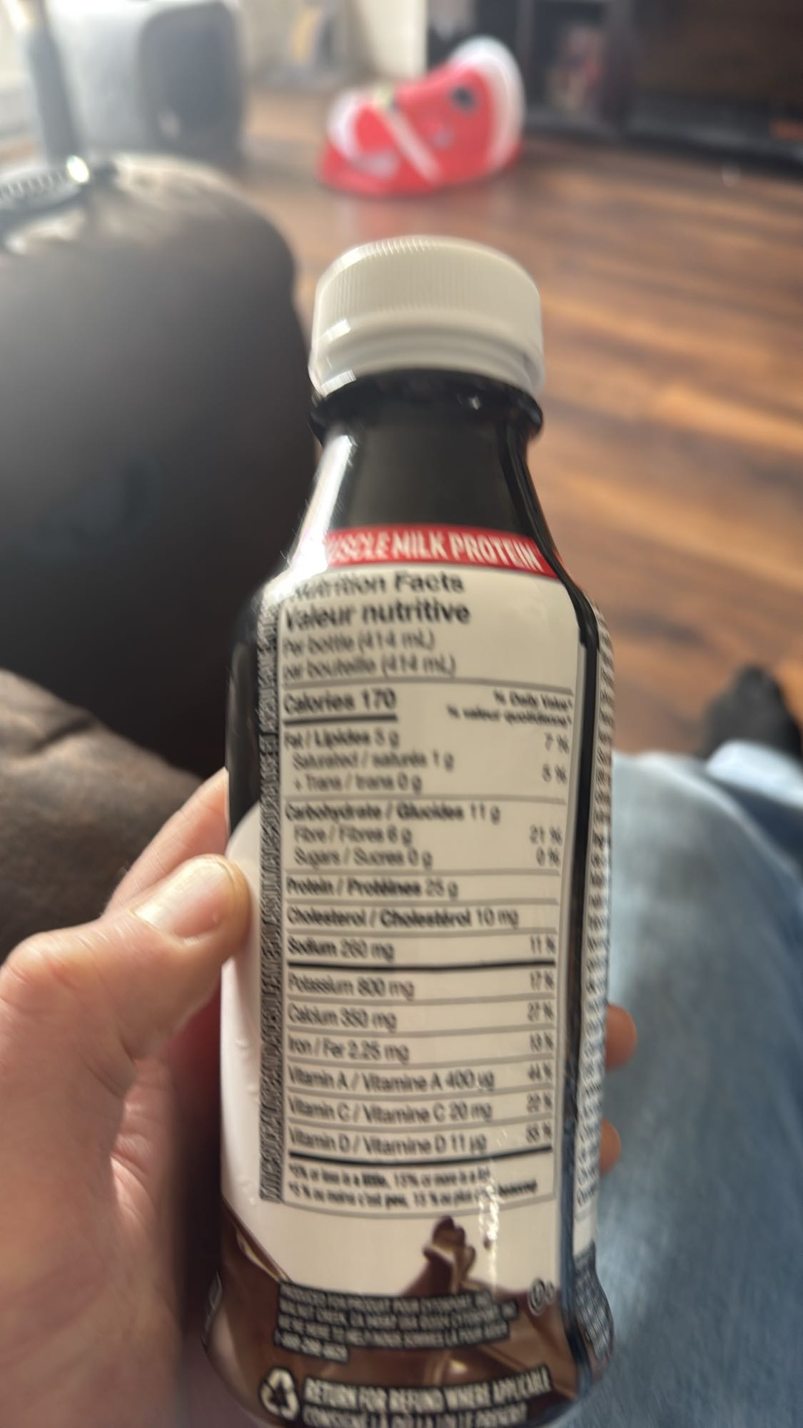 boisson protéinée choco