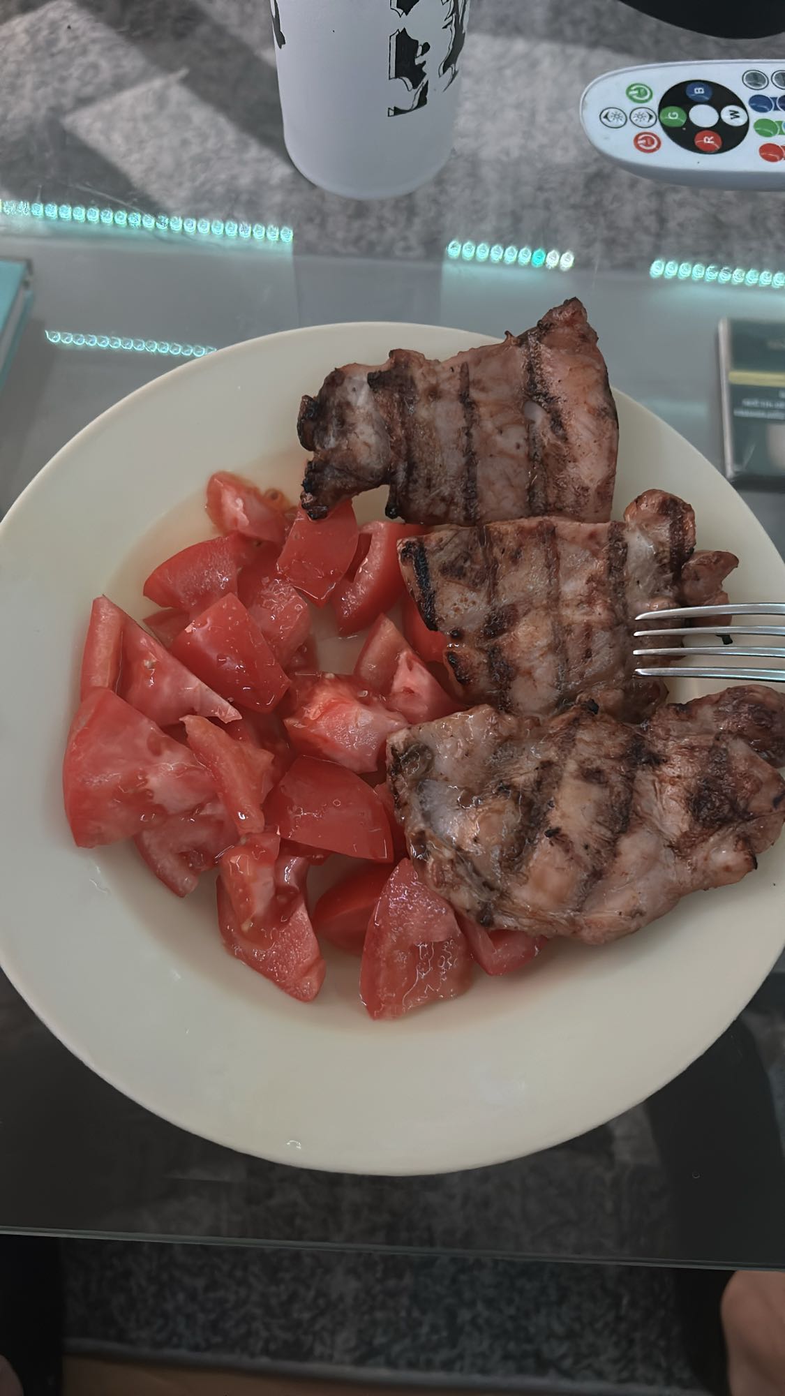 Grilled Chicken with Tomato