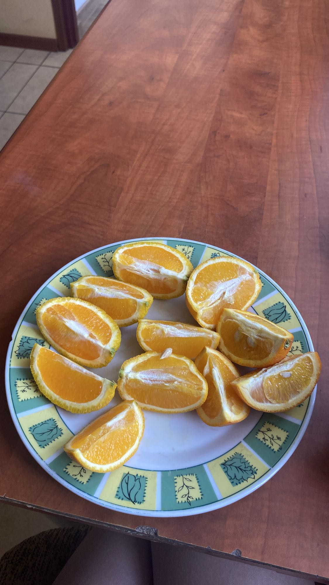 Pokrojone pomarańcze